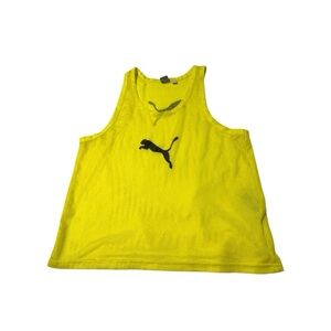 Puma Yellow Activewear Training Bib Men’s - Size M